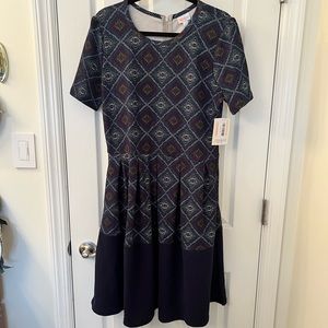 LuLaRoe Amelia dress. 2XL. NWT